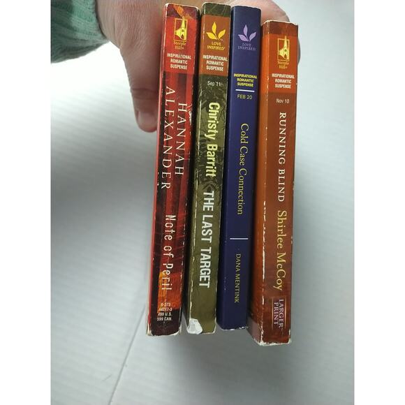Love Inspired Suspense Thriller Romance 4 Book Lot - Picture 10 of 10